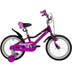 Детский велосипед Novatrack Novara 16 165ANOVARA.VL22 (фиолетовый)