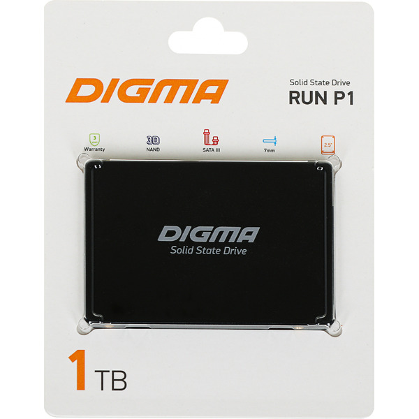 SSD Digma Run P1 1TB DGSR2001TP13T