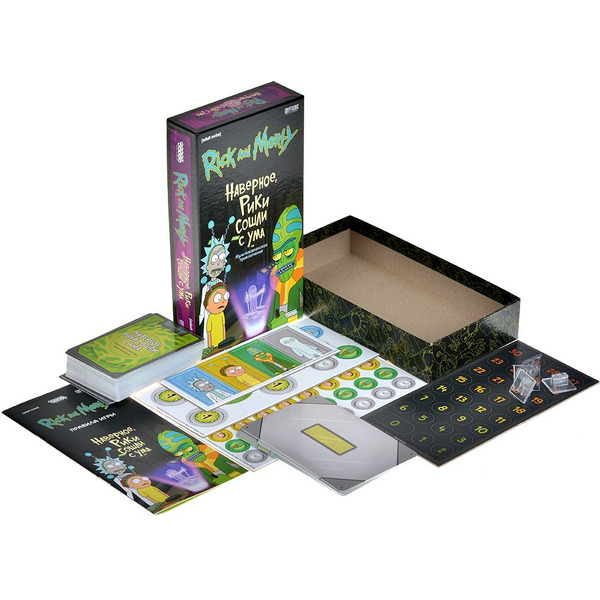 Настольная игра Hobby World 915777 Рик и Морти Наверное Рики сошли с ума