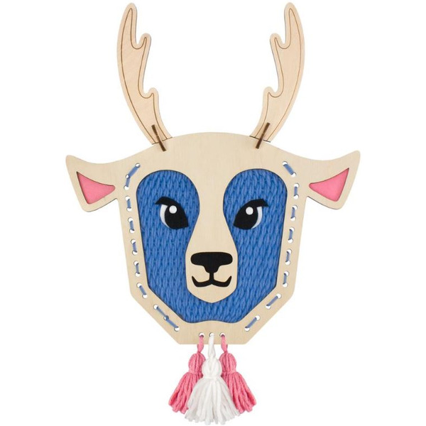 Набор для создания поделок/игрушек Woody НитьАрт. Олень Яша 03106