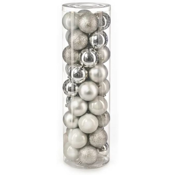 Набор новогодних шаров Ausini VT25-04002-2