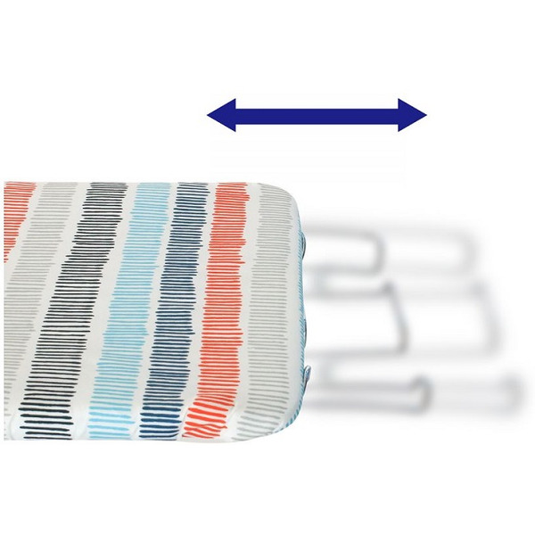 42-142302 Доска гладильная Standard 2 (ДСП 1220х300 мм), с подставкой под утюг, PERFECTO LINEA