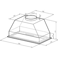 Кухонная вытяжка LEX Hyper 900 GS BL