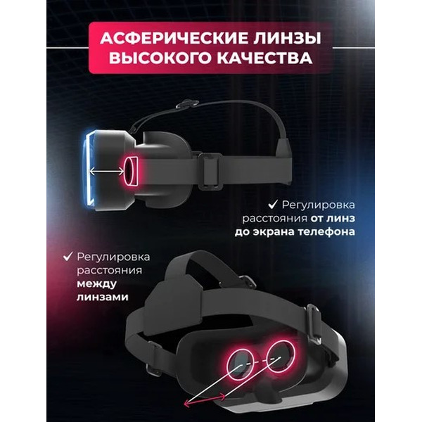 Очки виртуальной реальности MIRU VMR800 Mega Quest + Контроллер MIRU VMJ5000