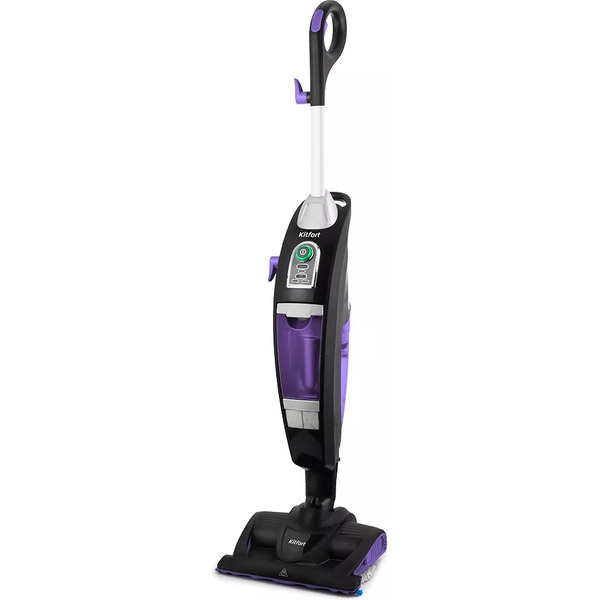 Вертикальный паровой пылесос KITFORT КТ-535-1 черный