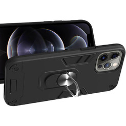 Бампер Bingo Warrior для Apple iPhone 12 Pro Max (черный)