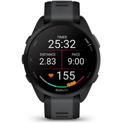 Умные часы Garmin Forerunner 165 Music (черный/сланцево-серый)