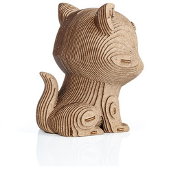 Модель в виде конструктора EWA Кошечка-копилка