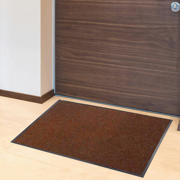 Придверный коврик Sundays Home Ребристый 50x80см 92226 (коричневый)