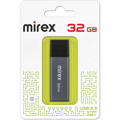 USB Flash Mirex Stiff Gray 32GB 13600-FMUSTG32