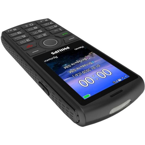 Мобильный телефон Philips Xenium E218 (серый)
