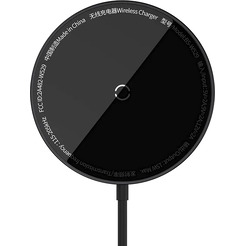Беспроводное зарядное Baseus Simple Mini3 Magnetic Wireless Charger 15W CCJJ040001 (черный)