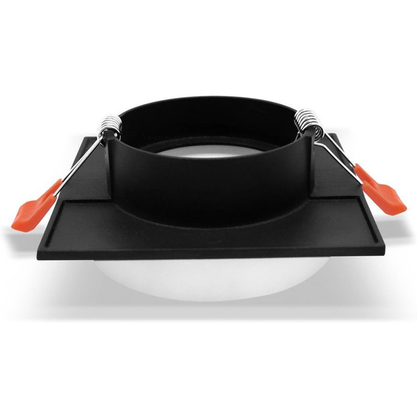 Точечный светильник Ambrella light TN1316 SBK/FR (черный песок/белый матовый)