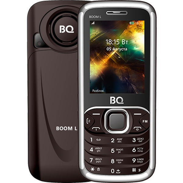 Мобильный телефон BQ BQ-2427 BOOM L Коричневый