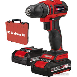 Дрель-шуруповерт Einhell TE-CD 18/40 Li BL (4513995) с 2-мя АКБ, кейс