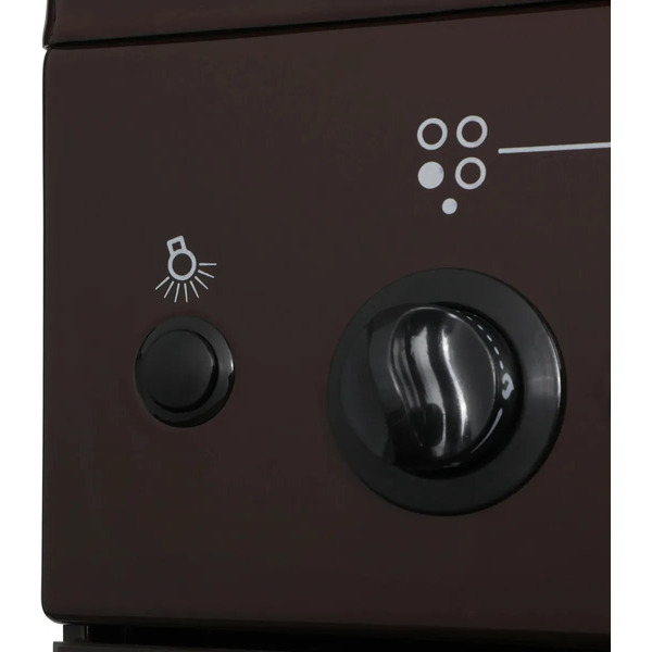 Кухонная плита Лысьва ГП 400 МС-2у (коричневый, стеклянная крышка)