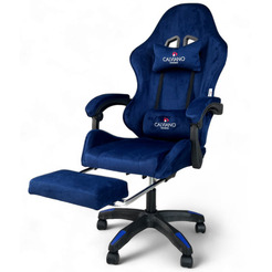 Игровое кресло Calviano 1583 (синий велюр)