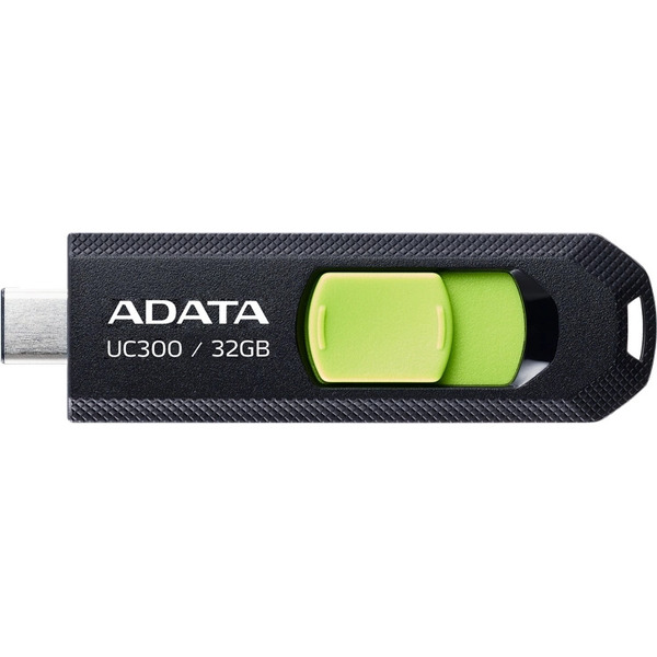 Флеш Диск A-Data 32GB UC300 ACHO-UC300-32G-RBK/GN USB3.2 черный/зеленый