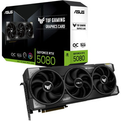 Видеокарта ASUS TUF Gaming GeForce RTX 5080 16GB GDDR7 OC Edition TUF-RTX5080-O16G-GAMING