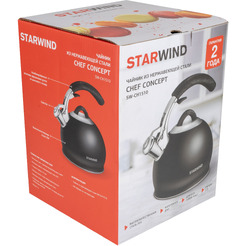 Чайник металлический Starwind SW-CH1510 (черный)