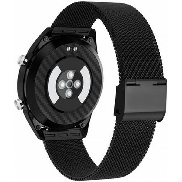 Смарт часы NO.1 DT28 (черный, металлический ремешок)