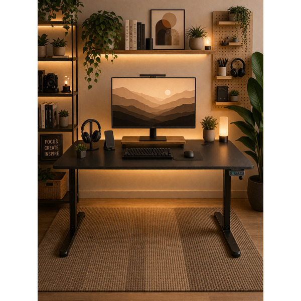 Стол с регулировкой высоты Zone51 e-Platform 140 Black Z51-DSK-EPL-BK4