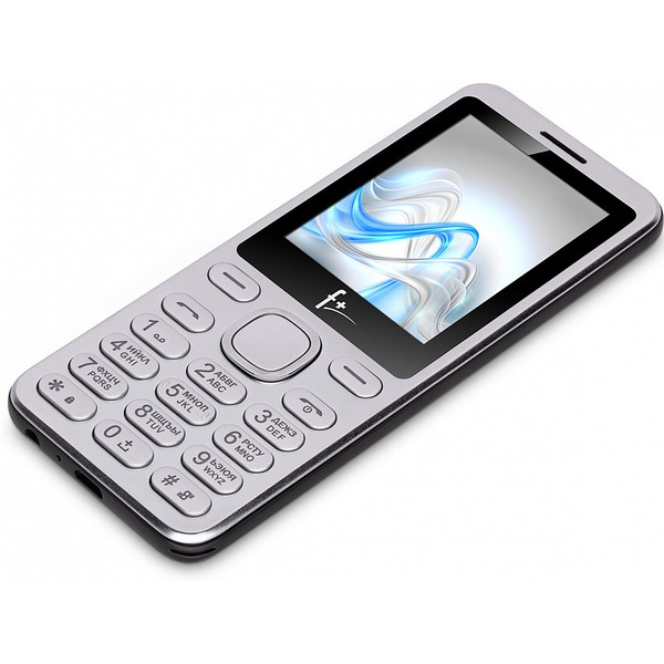 Мобильный телефон F+ S240 (серебристый)