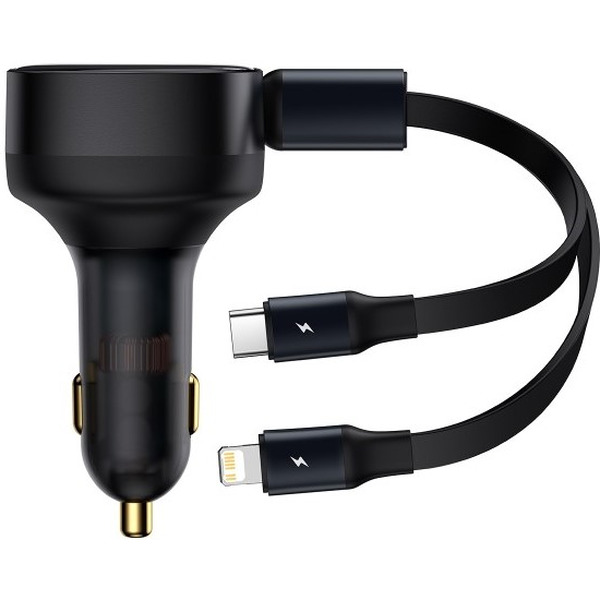 Автомобильное зарядное устройство Baseus CGTX000001 Black