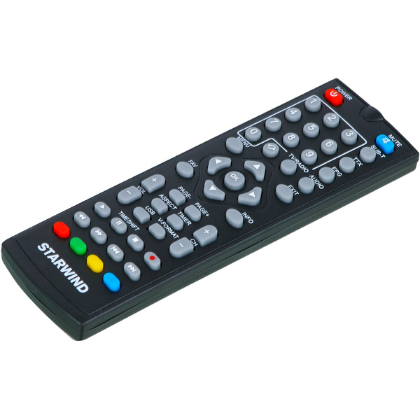Ресивер DVB-T2 Starwind CT-140 (черный)