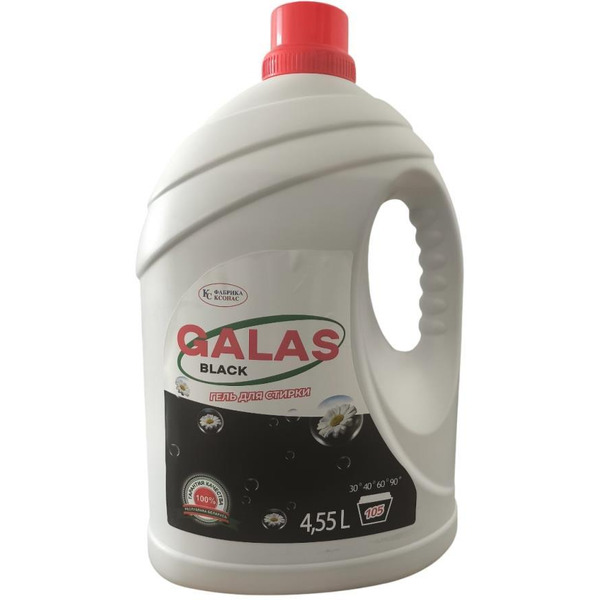 Гель для стирки Galas Premium Black 4,55 л