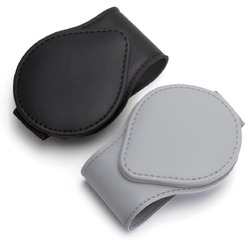 Автомобильный держатель для очков 5 ЭЛЕМЕНТ "Дай 5 Добру" (черный)