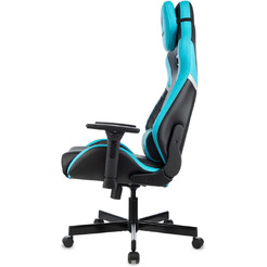 Кресло игровое Knight Thunder 5X (черный/голубой)
