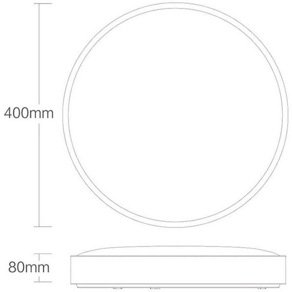 Умный светильник YEELIGHT LED Ceiling Light 400мм YLXD07YL (белый)