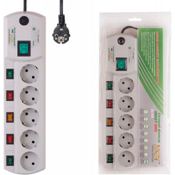 Сетевой фильтр Most ERG 5м (белый)