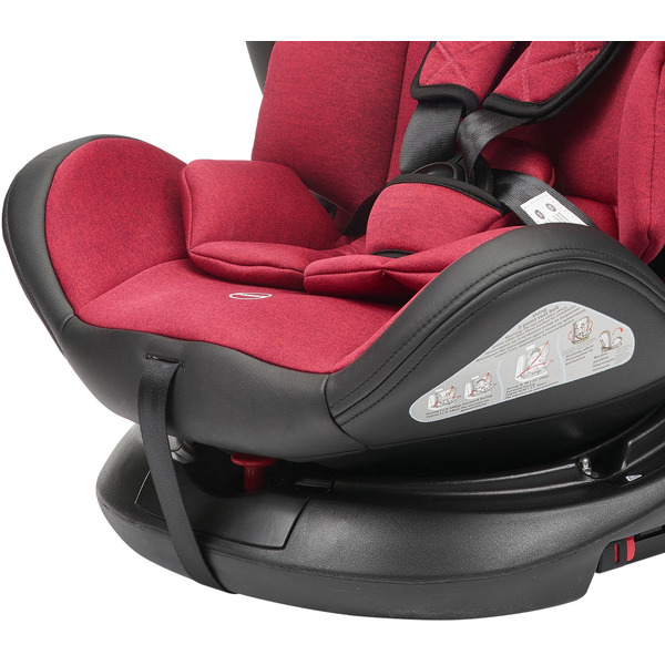 Автокресло LORELLI Aviator Isofix Black Red