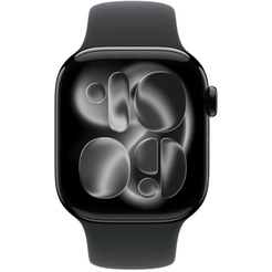 Смарт-часы Apple Watch S11 46mm A3333 Jet Black MEUX4X/A (размер ремешка M/L)