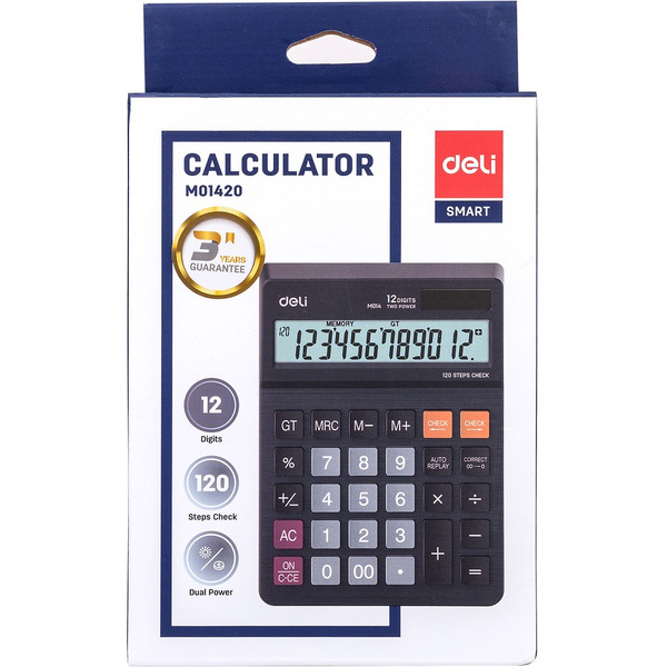 Калькулятор DELI M01420