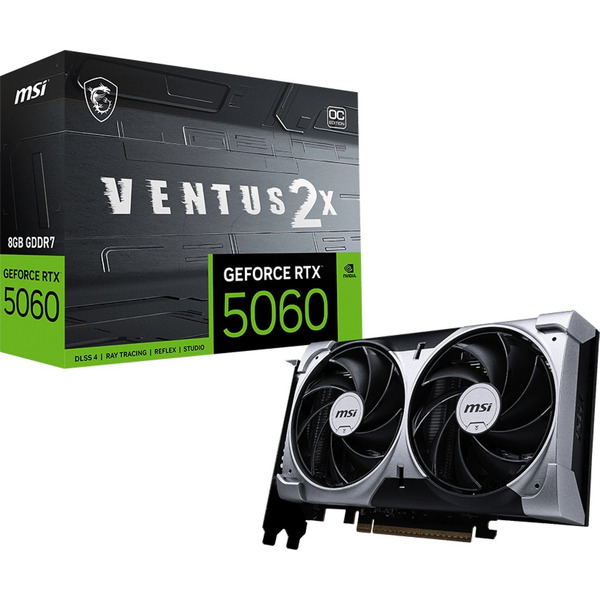 Видеокарта MSI GeForce RTX 5060 8G Ventus 2X OC