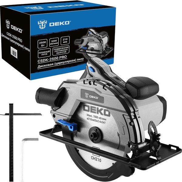 Циркулярная пила Deko CSDK-2500 PRO 085-1153