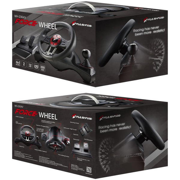 Игровой руль FLASHFIRE Force Wheel WH-2304V (6in1)