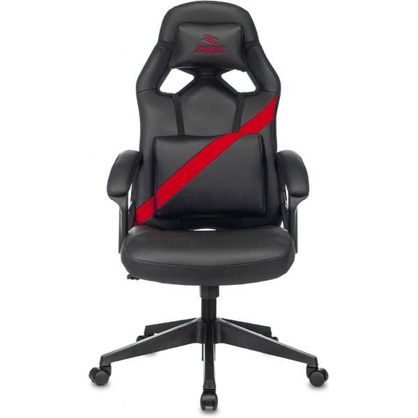 Кресло геймерское Бюрократ Zombie Driver (черный/красный)