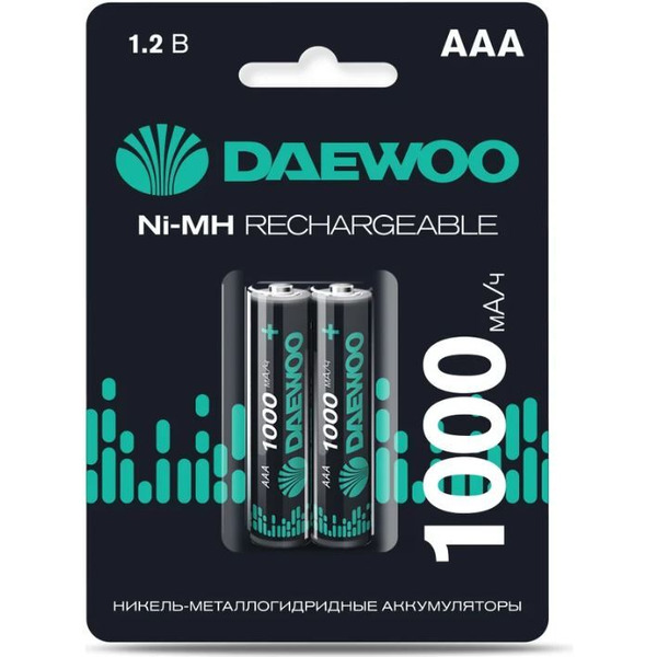 Аккумулятор DAEWOO AAA 1000мАч 5043176
