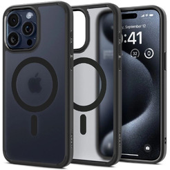 Чехол для телефона Spigen Ultra Hybrid (MagFit) для iPhone 15 Pro ACS06720 (черный)