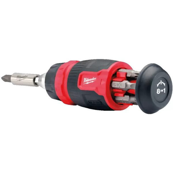 Отвертка универсальная 8 в 1 Milwaukee 4932480581