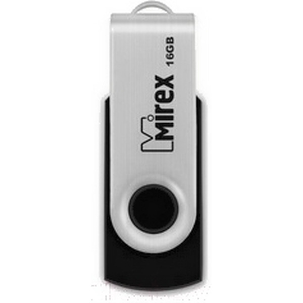 USB Flash MIREX Swiwel Black 16GB (13600-FMURUS16)