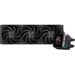 Система водяного охлаждения PcCooler DS360 Display ARGB (DS360-BKNWXY-GL)