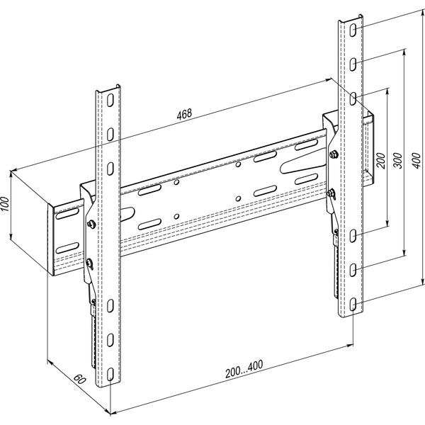 Кронштейн KSL WMO-6241N