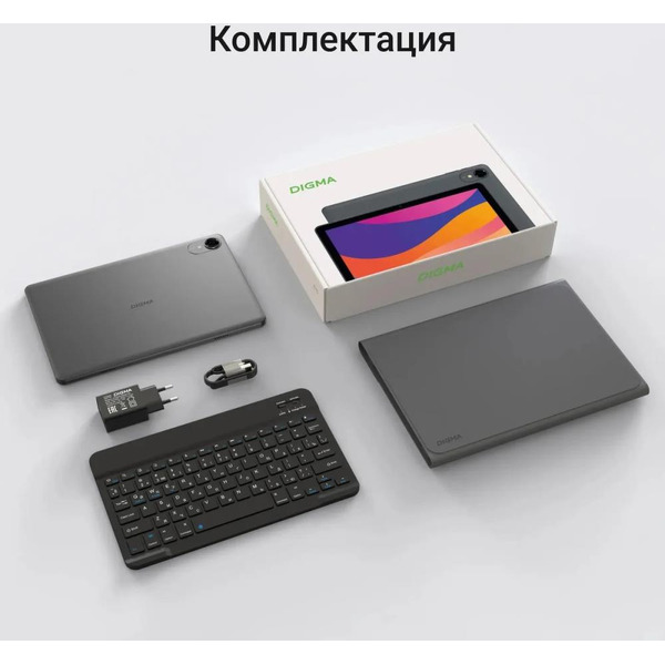 Планшет Digma K10 T606 (серый)