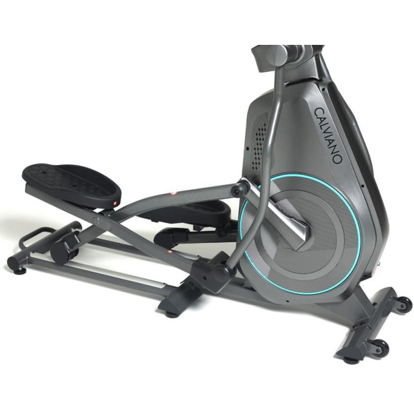 Эллиптический программируемый тренажер Calviano Extra серый