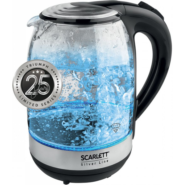 Чайник электрический Scarlett SC-EK27G48 Silver Line